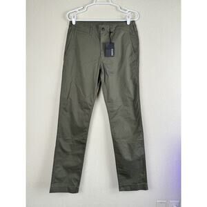 Buck Mason Men’s Size 28 Sage Green Ford Standard Carry On Chino Pants|NEW|$138